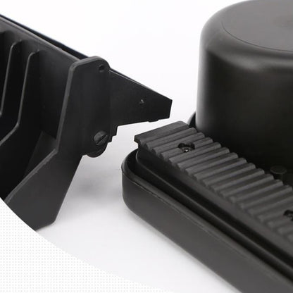 Automotive Water Cup Holder Drink Holder Car Rear Chair Seat Holder Tray(Black) by buy2fix