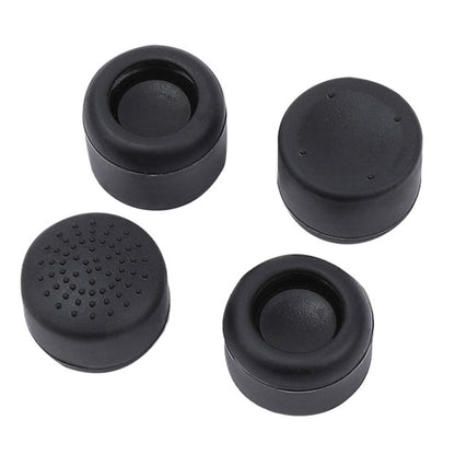 8pcs /Set For PS5 / PS4 Silicone Joystick Cap Booster Cap Gamepad Rocker Protective Case(Black) - Cases by buy2fix | Online Shopping UK | buy2fix