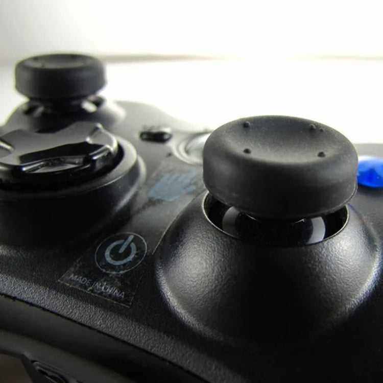 8pcs /Set For PS5 / PS4 Silicone Joystick Cap Booster Cap Gamepad Rocker Protective Case(Black) - Cases by buy2fix | Online Shopping UK | buy2fix