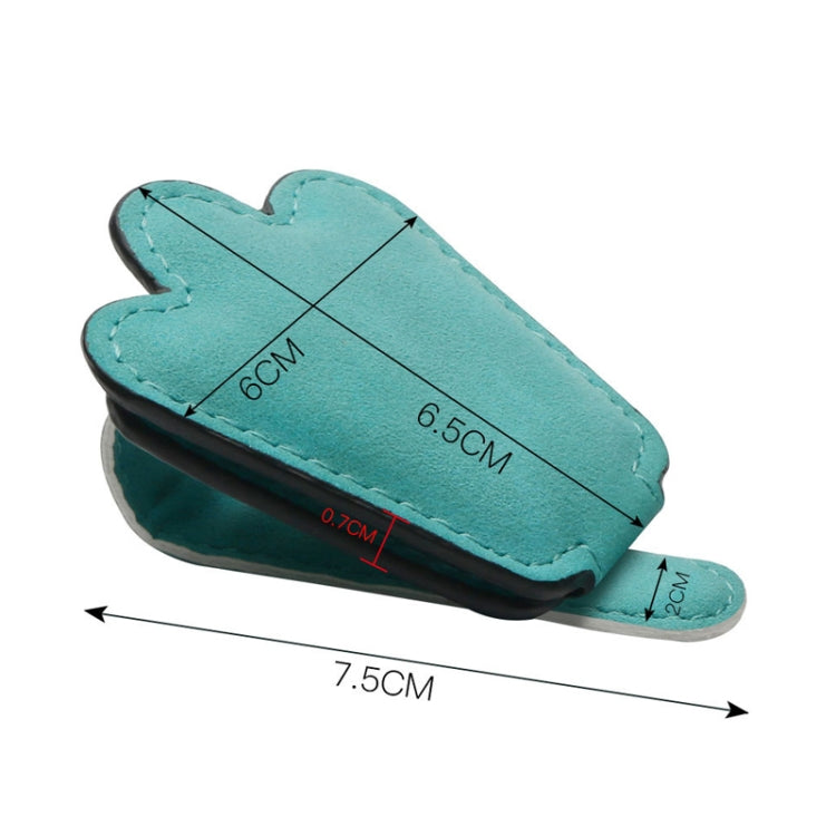 Automotive Shade Eyewear Holder Car Visor Sunglasses And Ticket Organizer(Black) by buy2fix