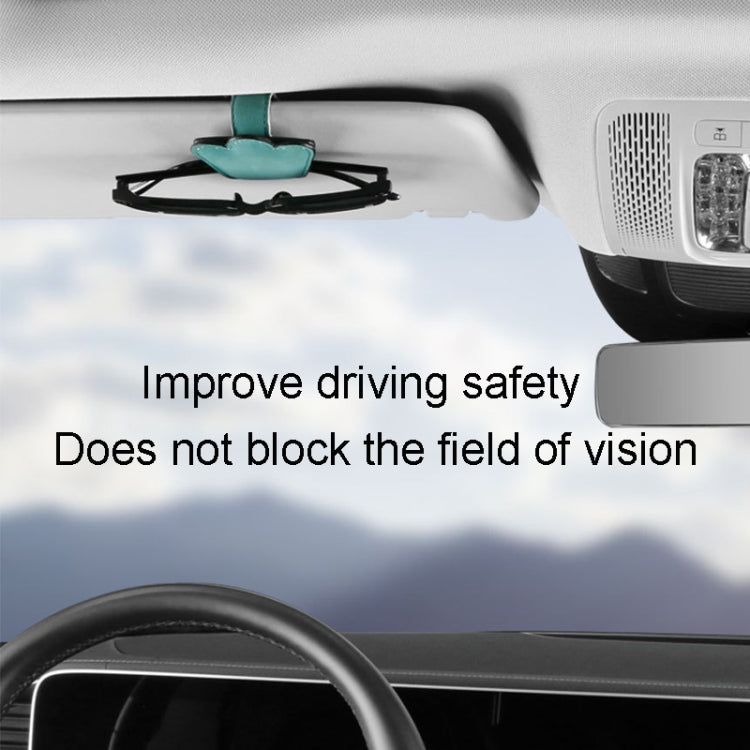 Automotive Shade Eyewear Holder Car Visor Sunglasses And Ticket Organizer(Black) by buy2fix