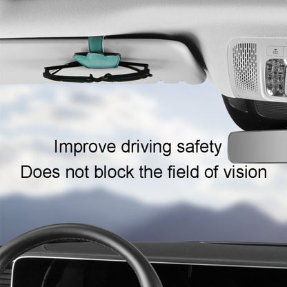 Automotive Shade Eyewear Holder Car Visor Sunglasses And Ticket Organizer(Black) by buy2fix