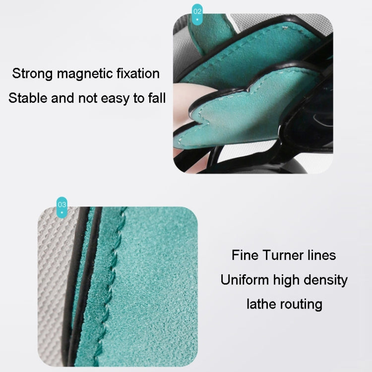 Automotive Shade Eyewear Holder Car Visor Sunglasses And Ticket Organizer(Gray) by buy2fix