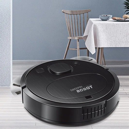 Intelligent Screening Robot USB Charging Automatic Cleaning Machine Vacuum Cleaner(Black) - Robot Vacuum Cleaner by buy2fix | Online Shopping UK | buy2fix