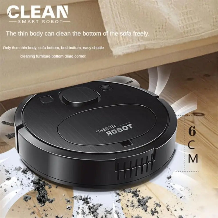 Intelligent Screening Robot USB Charging Automatic Cleaning Machine Vacuum Cleaner(White) - Robot Vacuum Cleaner by buy2fix | Online Shopping UK | buy2fix