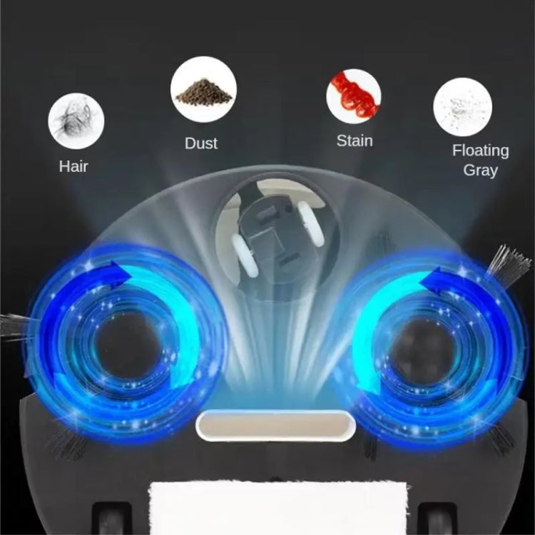 Intelligent Screening Robot USB Charging Automatic Cleaning Machine Vacuum Cleaner(White) - Robot Vacuum Cleaner by buy2fix | Online Shopping UK | buy2fix