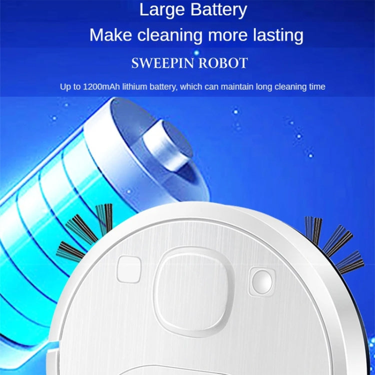 Intelligent Screening Robot USB Charging Automatic Cleaning Machine Vacuum Cleaner(Black) - Robot Vacuum Cleaner by buy2fix | Online Shopping UK | buy2fix