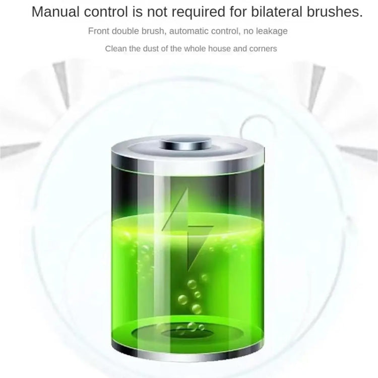 Intelligent Screening Robot USB Charging Automatic Cleaning Machine Vacuum Cleaner(White) - Robot Vacuum Cleaner by buy2fix | Online Shopping UK | buy2fix