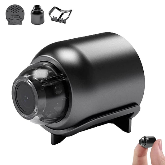 2 Million Pixel HD Home Smart WIFI Remote Mini 1080P Surveillance Camera, Specification: X5+128G by buy2fix