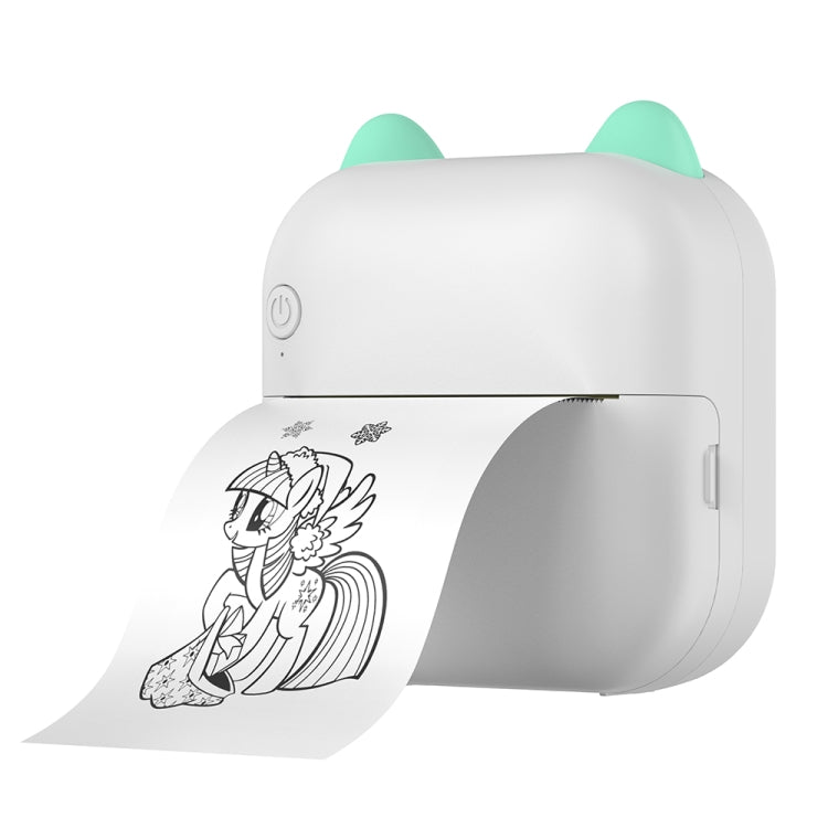 M5 Mini Cartoon Portable Bluetooth Printer Photo Thermal Printer(Blue) - Photo Printers by Huawei | Online Shopping UK | buy2fix