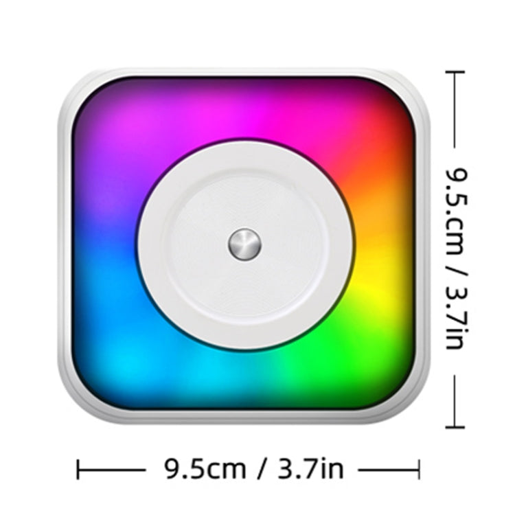 RGB Light Portable Mini Bluetooth Printer Inkless Document Label Printer with 5 Paper+5 Stickers+3 Color Paper - Receipt Printers by buy2fix | Online Shopping UK | buy2fix