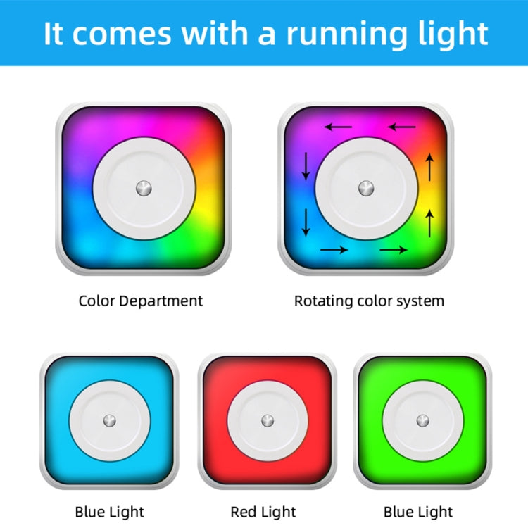 RGB Light Portable Mini Bluetooth Printer Inkless Document Label Printer with 5-Rolls Stickers - Receipt Printers by buy2fix | Online Shopping UK | buy2fix