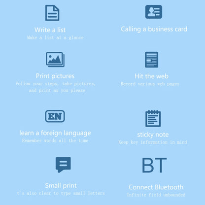C15 Mini Student Bluetooth Inkless Photo Label Thermal Printer, Spec: Pink+5 Stickers+5 Paper+3 Color Paper - Photo Printers by Huawei | Online Shopping UK | buy2fix