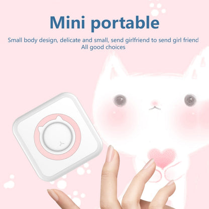 C15 Mini Student Bluetooth Inkless Photo Label Thermal Printer, Spec: Pink+5 Stickers+5 Paper+3 Color Paper - Photo Printers by Huawei | Online Shopping UK | buy2fix