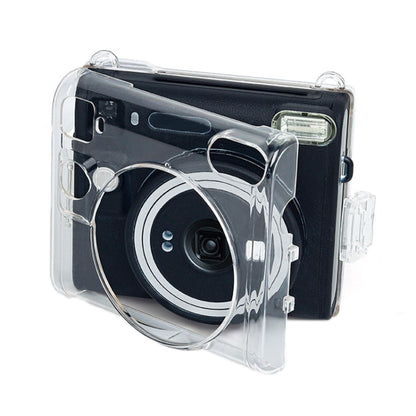 For instax SQUARE SQ40 Lanyard Camera Transparent Crystal Protective Case by buy2fix