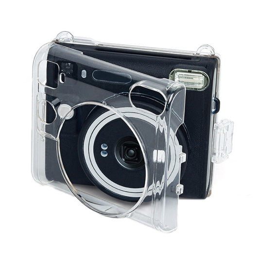For instax SQUARE SQ40 Lanyard Camera Transparent Crystal Protective Case by buy2fix