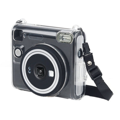 For instax SQUARE SQ40 Lanyard Camera Transparent Crystal Protective Case by buy2fix