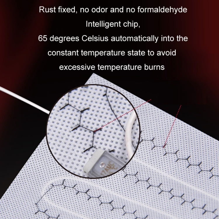 12V Car Winter Electric Heating Short Plush Seat Cushion, Color: Gray by buy2fix