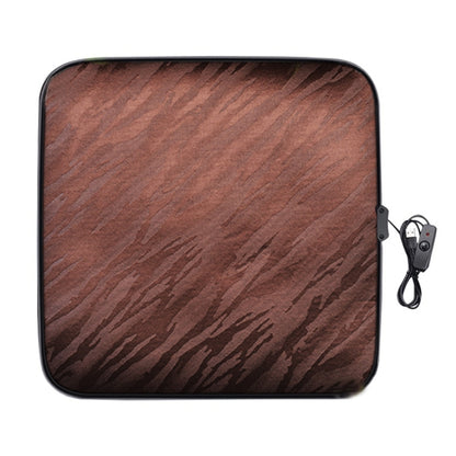 5V Car USB Interface Electric Heating Seat Cushion, Color: Coffee by buy2fix