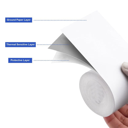 100volume/Box 57x50mm Thermal Paper Take-Out Kitchen Printing Receipt Paper(No Tube Core) - Printing Paper by buy2fix | Online Shopping UK | buy2fix