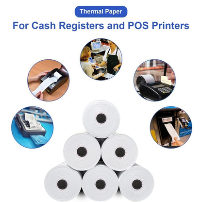 100volume/Box 57x50mm Thermal Paper Take-Out Kitchen Printing Receipt Paper(No Tube Core) - Printing Paper by buy2fix | Online Shopping UK | buy2fix