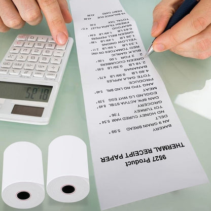 100volume/Box 57x50mm Thermal Paper Take-Out Kitchen Printing Receipt Paper(No Tube Core) - Printing Paper by buy2fix | Online Shopping UK | buy2fix