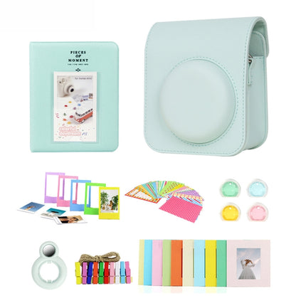 For Polaroid Mini12 7 in 1 Photo Album Sticker Photo Frame Camera Bag, Color: Green by buy2fix