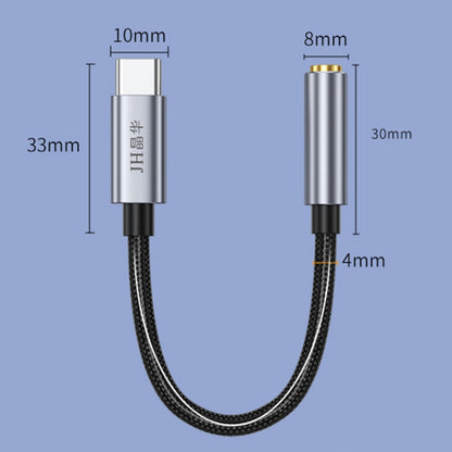 JINGHUA Type-C To 3.5mm Audio Adapter Cable Type-C Headphone Adapter Cable(Digital Model) - Type-C Adapter by JINGHUA | Online Shopping UK | buy2fix