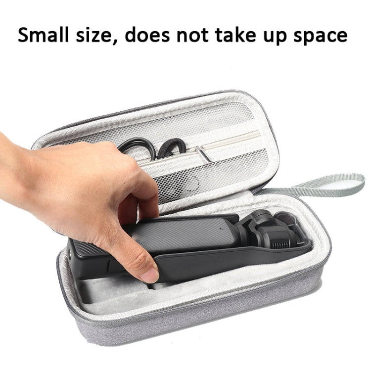 For DJI Pocket 3 Storage Bag Carrying Case Protective Box(Standard Gray) by buy2fix