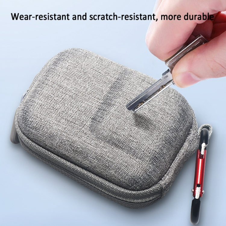 For Insta360 Ace Pro / Action 4/ Action 3 Protective Storage Bag(Gray) by buy2fix