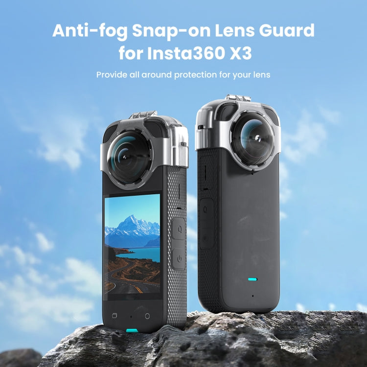 For Insta360 X3 AMagisn Protective Camera Accessories Lens Guard+Case by aMagisn