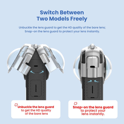 For Insta360 X3 AMagisn Protective Camera Accessories Lens Guard+Case by aMagisn