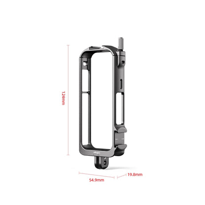 For Insta360 X3 AMagisn Metal Rabbit Cage Protective Frame Accessories, Spec: With Lens Cover by aMagisn