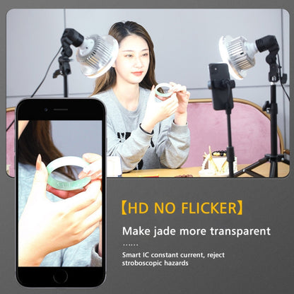 80W 120mm  Mushroom Fill Light + Desktop Overhead Photography Stand Kit for Photo/Video - Selfie Light by buy2fix | Online Shopping UK | buy2fix
