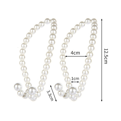 Stainless Steel Pearl Multifunctional Car Seat Back Hook(Fish Pearl) by buy2fix