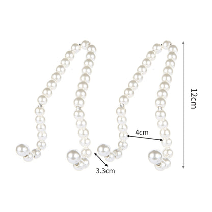 Stainless Steel Pearl Multifunctional Car Seat Back Hook(Mobile Bracket Pearl) by buy2fix