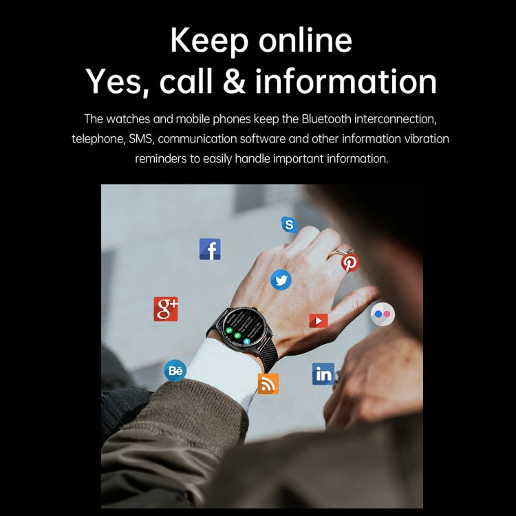 R6 1.32-Inch TWS 2-In-1 Bluetooth Headset Smart Watch, Heart Rate / Blood Oxygen Monitoring(Black Silicon) by buy2fix