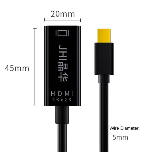 JINGHUA Mini DP To HDMI HD Video Converter For Thunderbolt 4K Interface -  by JINGHUA | Online Shopping UK | buy2fix