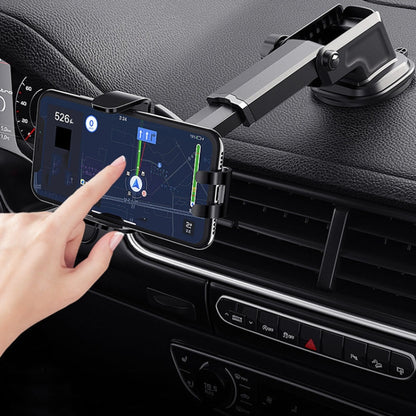 Carbon Fiber Automotive Phone Holder Car Navigation Bracket Telescopic Model, Specification: 2 In 1(Love Model) by buy2fix