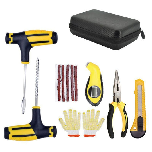 7pcs-1 Automotive Vacuum Tire Repair Tool Car Tire Patching Instrument Set - Tire Repair & Installation Tools by buy2fix | Online Shopping UK | buy2fix