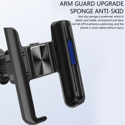 Car Air Outlet Rotatable Snap-on Base Mobile Phone Navigation Bracket(Black) by buy2fix