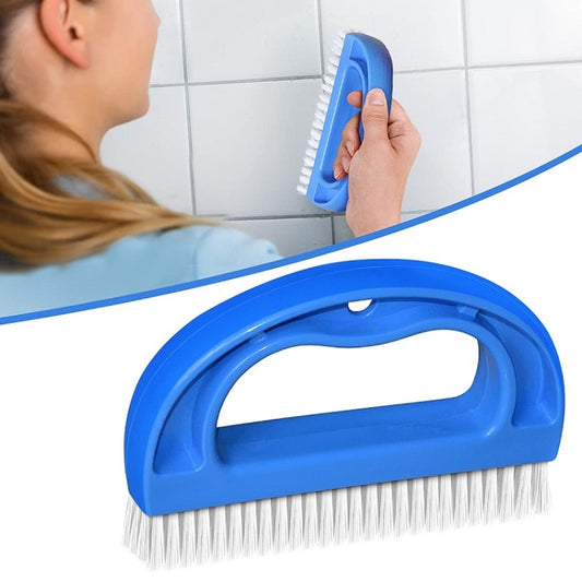 Car Interior D-shaped Seat Seam Cleaning Brush(Blue) - Car washing supplies by buy2fix | Online Shopping UK | buy2fix