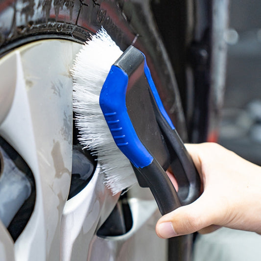 Car Tire Interior Mat Stiff Brush Cleaning Tool(Dark Blue) - Car washing supplies by buy2fix | Online Shopping UK | buy2fix