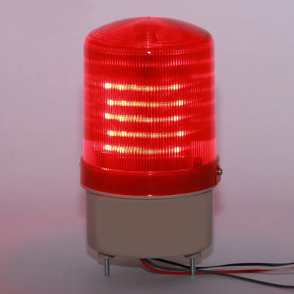 LED Rotating Warning Light Audible Alarm Light(Yellow) - Warning Lights by buy2fix | Online Shopping UK | buy2fix