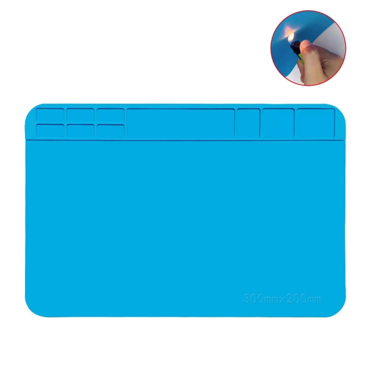 30x20cm Phone Computer Repair Bench High Temperature Resistant Silicone Pad Welding Table Mat - Working Mat by buy2fix | Online Shopping UK | buy2fix
