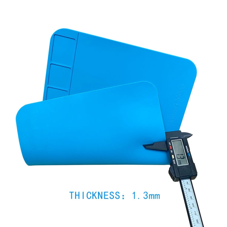 30x20cm Phone Computer Repair Bench High Temperature Resistant Silicone Pad Welding Table Mat - Working Mat by buy2fix | Online Shopping UK | buy2fix