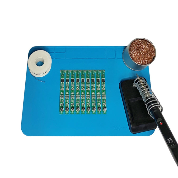30x20cm Phone Computer Repair Bench High Temperature Resistant Silicone Pad Welding Table Mat - Working Mat by buy2fix | Online Shopping UK | buy2fix