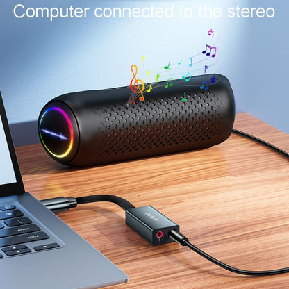 JINGHUA Z169A USB To AV Sound Card With Cable Converter Computer Host To 3.5 Audio Port Adapter - Live Sound Effects Processors by JINGHUA | Online Shopping UK | buy2fix