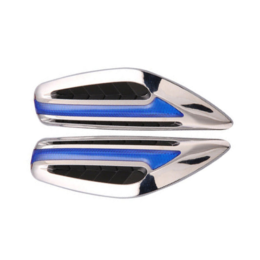 2pcs Car Fender Blade Dynamic Side Marker Lights 12V LED High Bright Daytime Running Lights(Blue) - Running Lights by buy2fix | Online Shopping UK | buy2fix