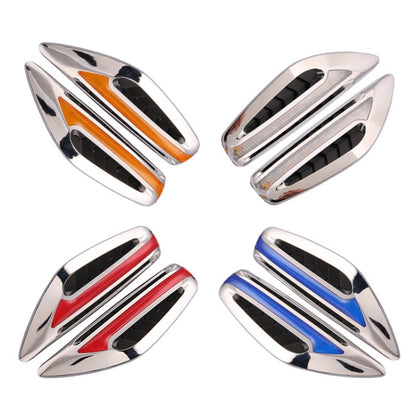 2pcs Car Fender Blade Dynamic Side Marker Lights 12V LED High Bright Daytime Running Lights(White) - Running Lights by buy2fix | Online Shopping UK | buy2fix